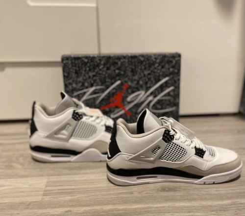 Pkgod Air Jordan 4 Retro Military Black   review Nassim