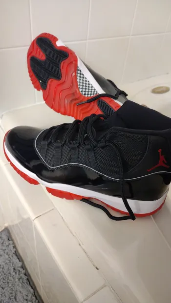 Pkgod  Air Jordan 11 Retro Playoffs Bred review Jefferson