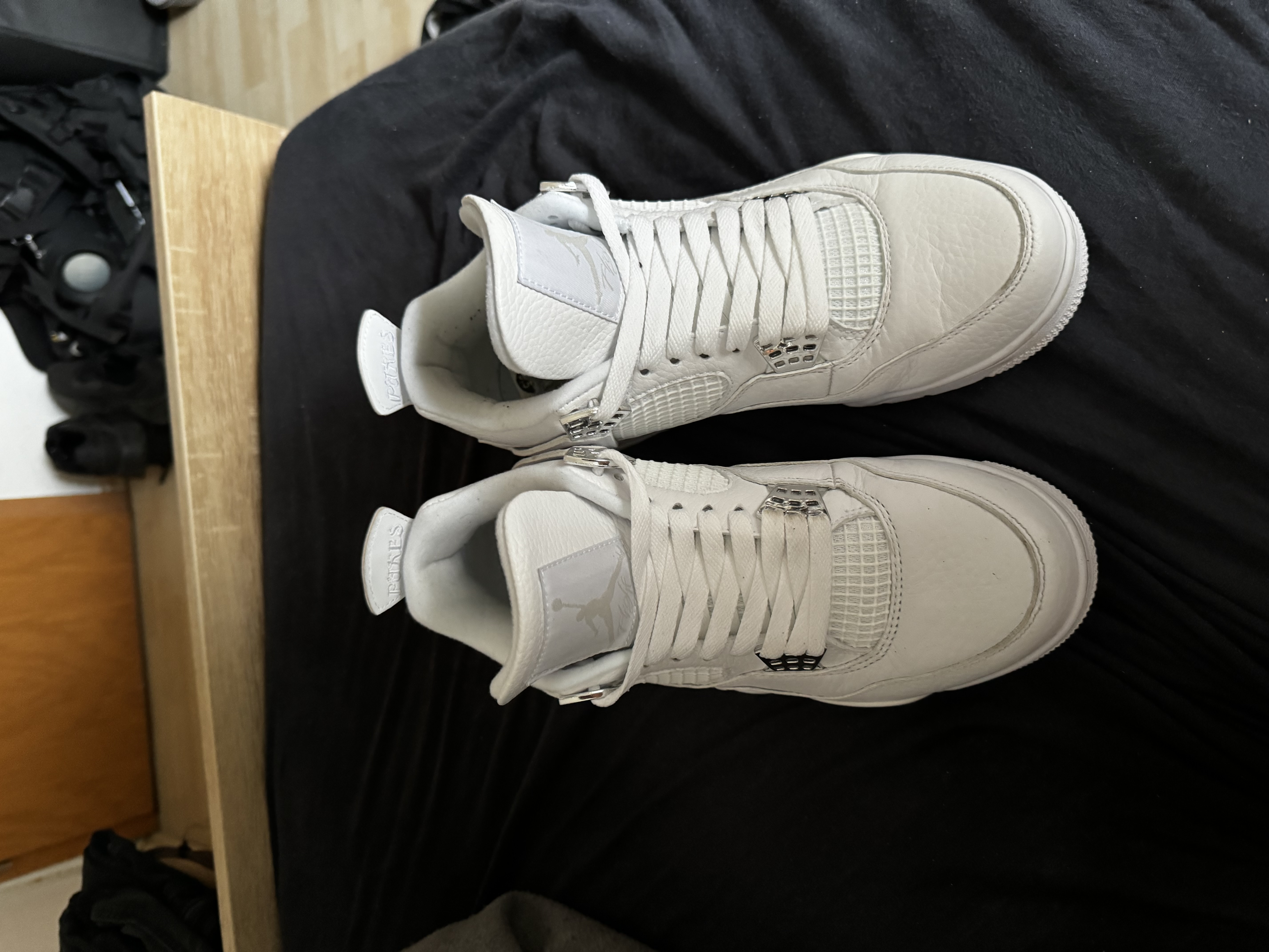 Pkgod Air Jordan 4 Retro Pure Money   review K.M 03