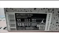  Pkgod Air Jordan 4 “Red Thunder”   review 2