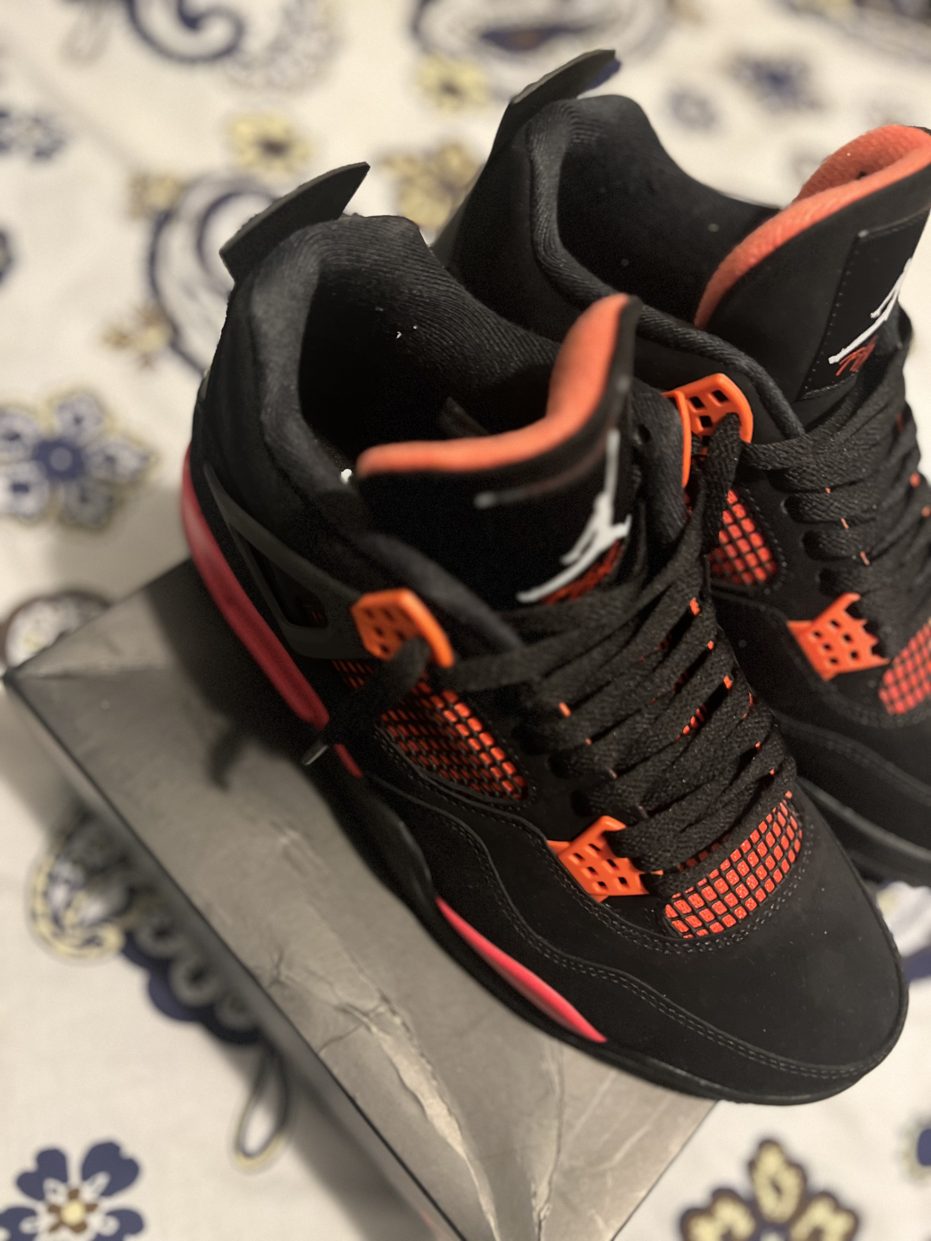  Pkgod Air Jordan 4 “Red Thunder”   review David 05