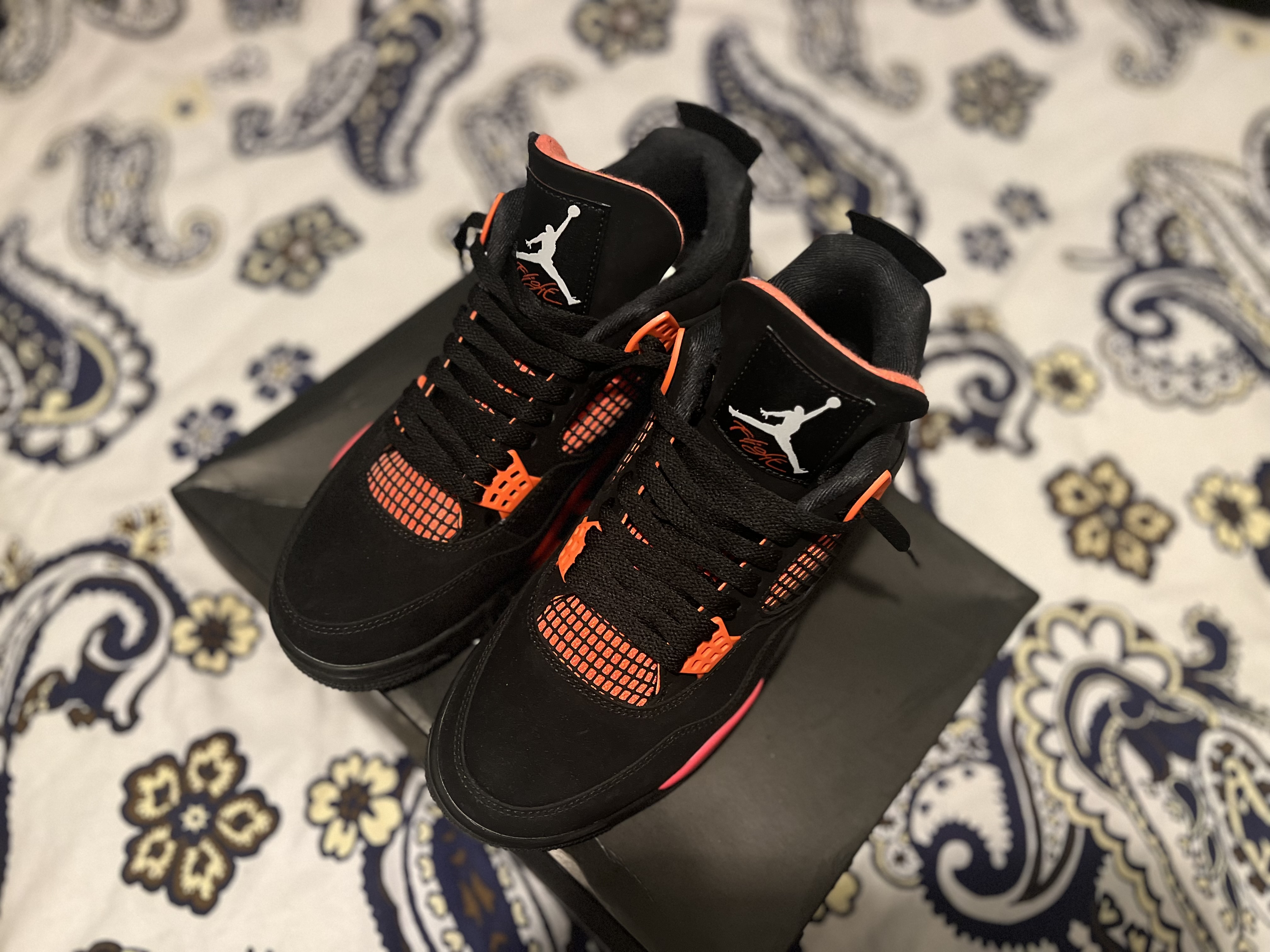  Pkgod Air Jordan 4 “Red Thunder”   review David 04