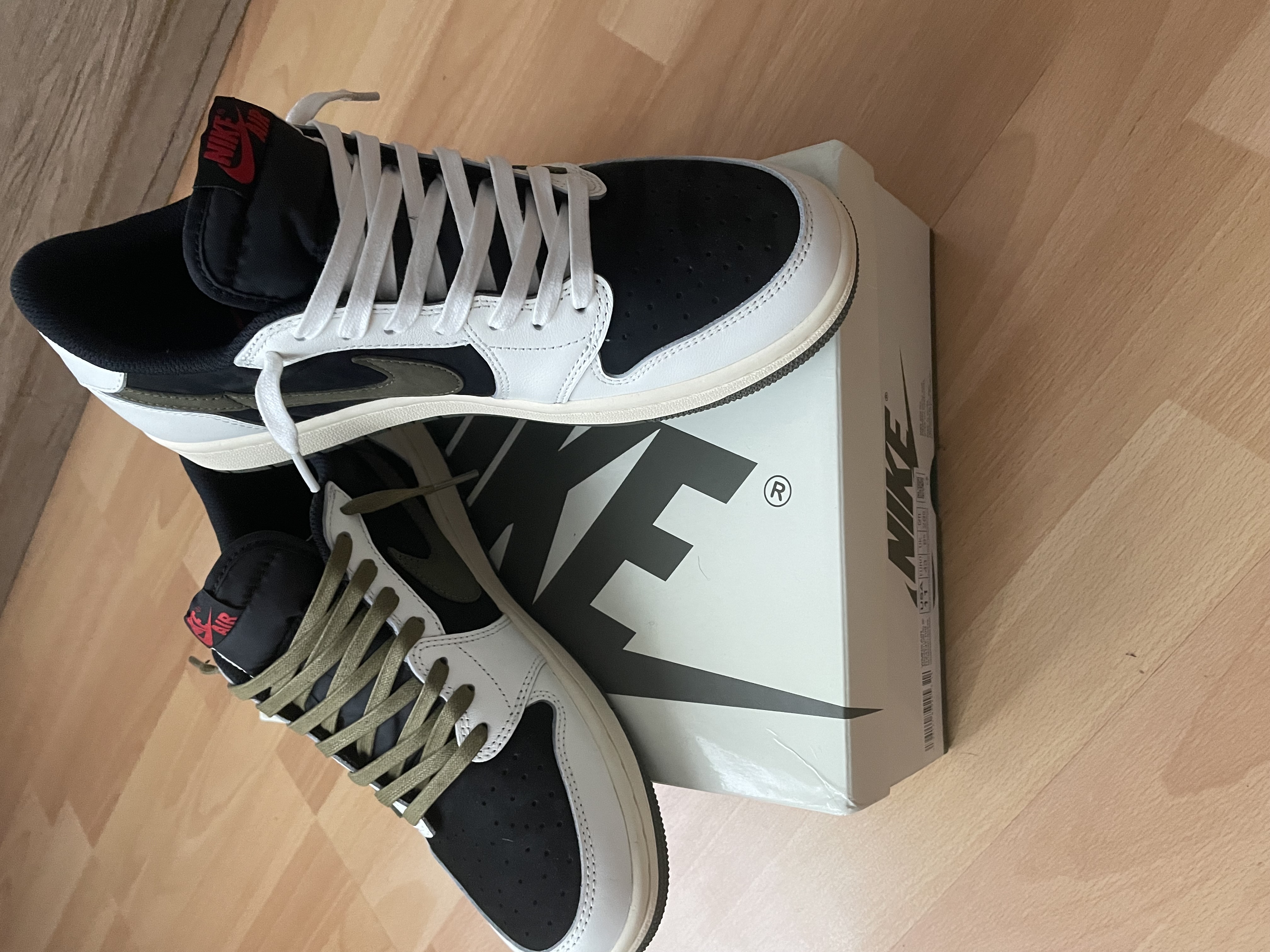  Pkgod Air Jordan 1 Retro Low OG SP Travis Scott Olive review Raul 05