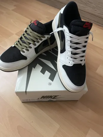  Pkgod Air Jordan 1 Retro Low OG SP Travis Scott Olive review Raul  05