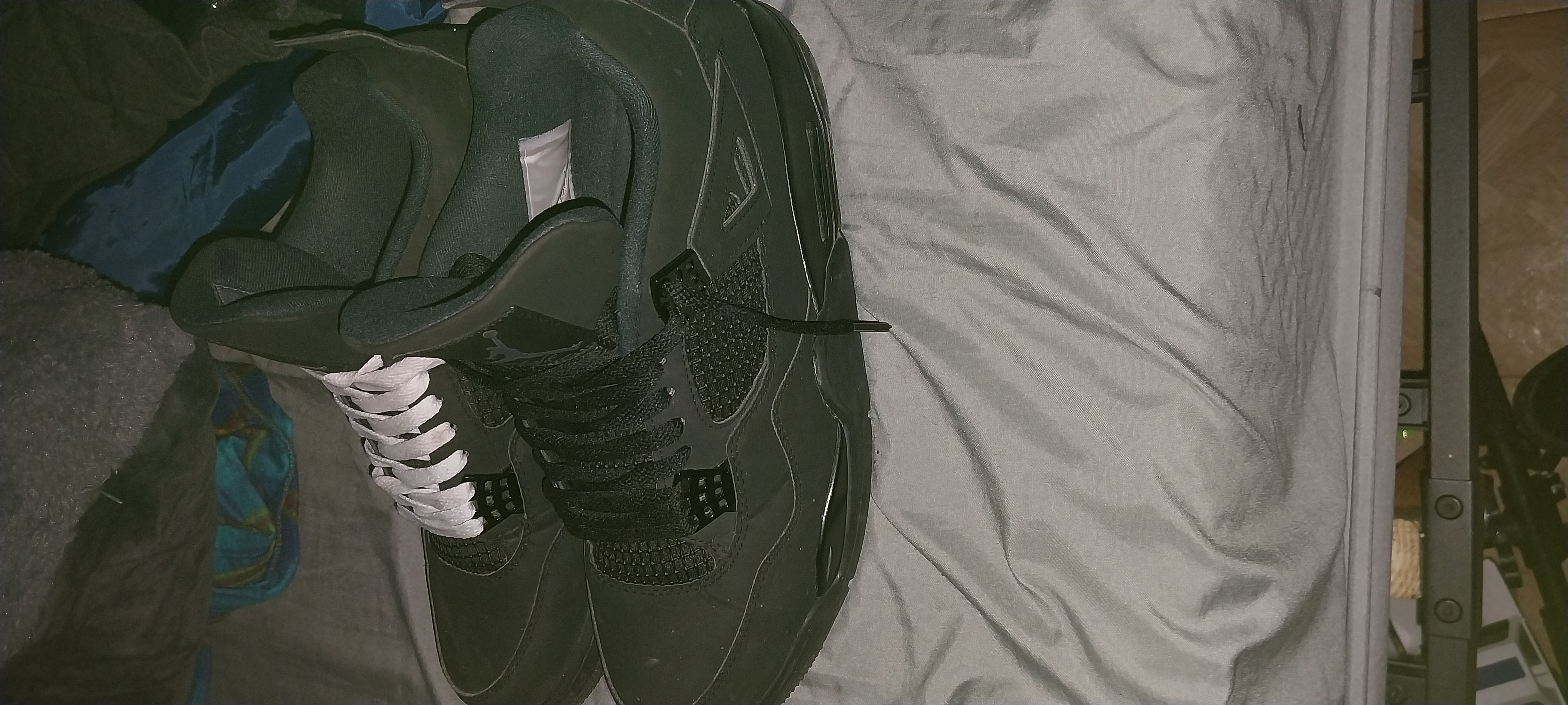 PKgod Air Jordan 4 Retro Black Cat CU1110-010 review 0