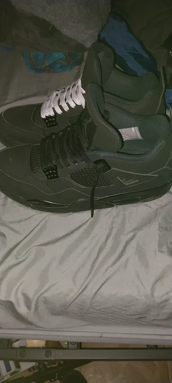  Pkgod Air Jordan 4 Retro Black Cat   review Jordan 4 black cats