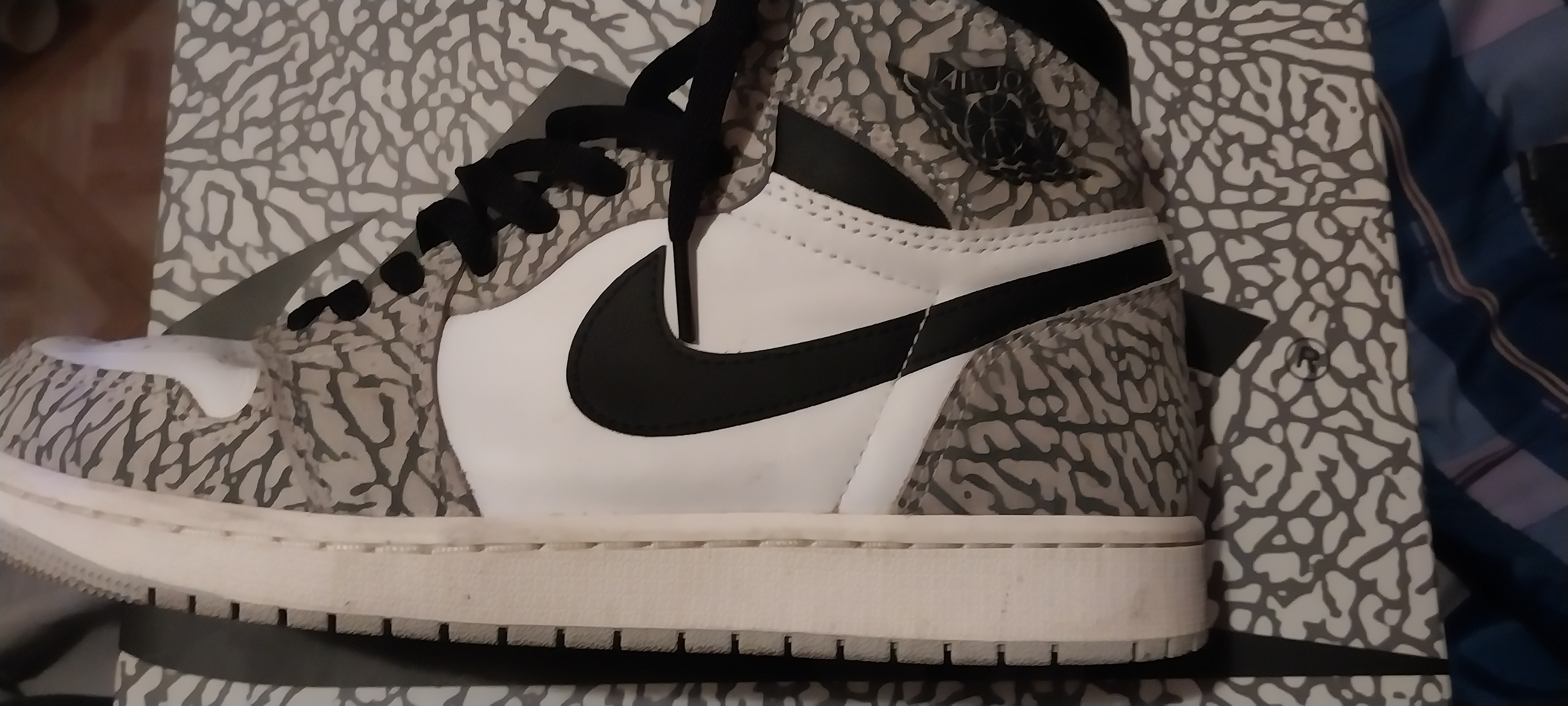    Pkgod Air Jordan 1 High OG "White Cement" review Air jordan 1 white