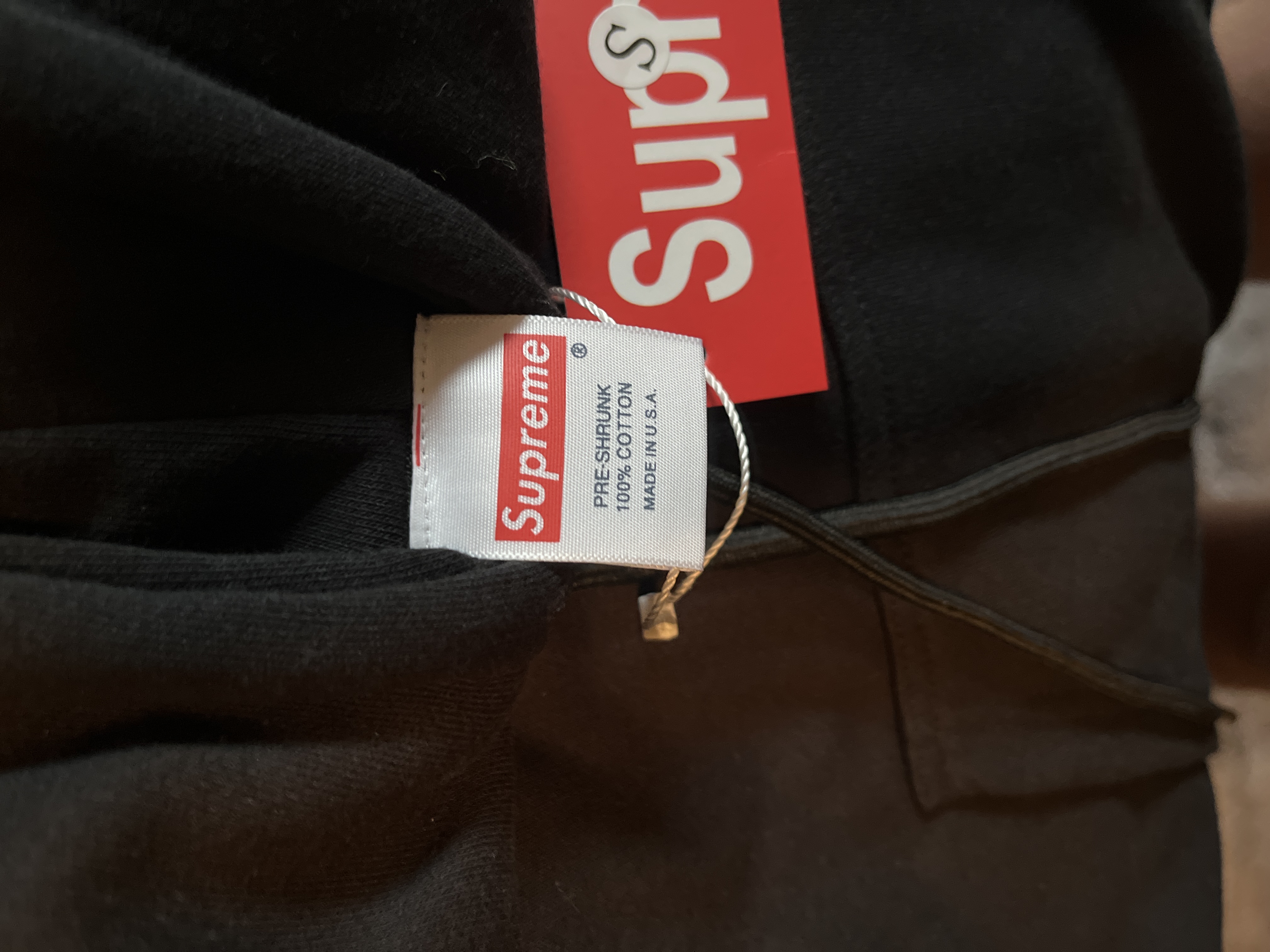 Top Quality Supr Box Logo Hooded Sweatshirt Black ttl01 review Twitchmound 02