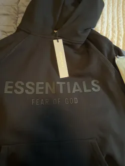 Top Quality Fear Of God Essentials Hoodie Black review Twitchmound 03