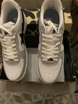 $29 For 2nd Pair & A Bathing Ape Bape Sta Low Grey Black review Nassim 03