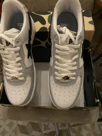 $29 For 2nd Pair & A Bathing Ape Bape Sta Low Grey Black review 2