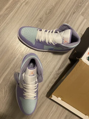 Pkgod Air Jordan 1 Mid Purple Pulse review Paul  03