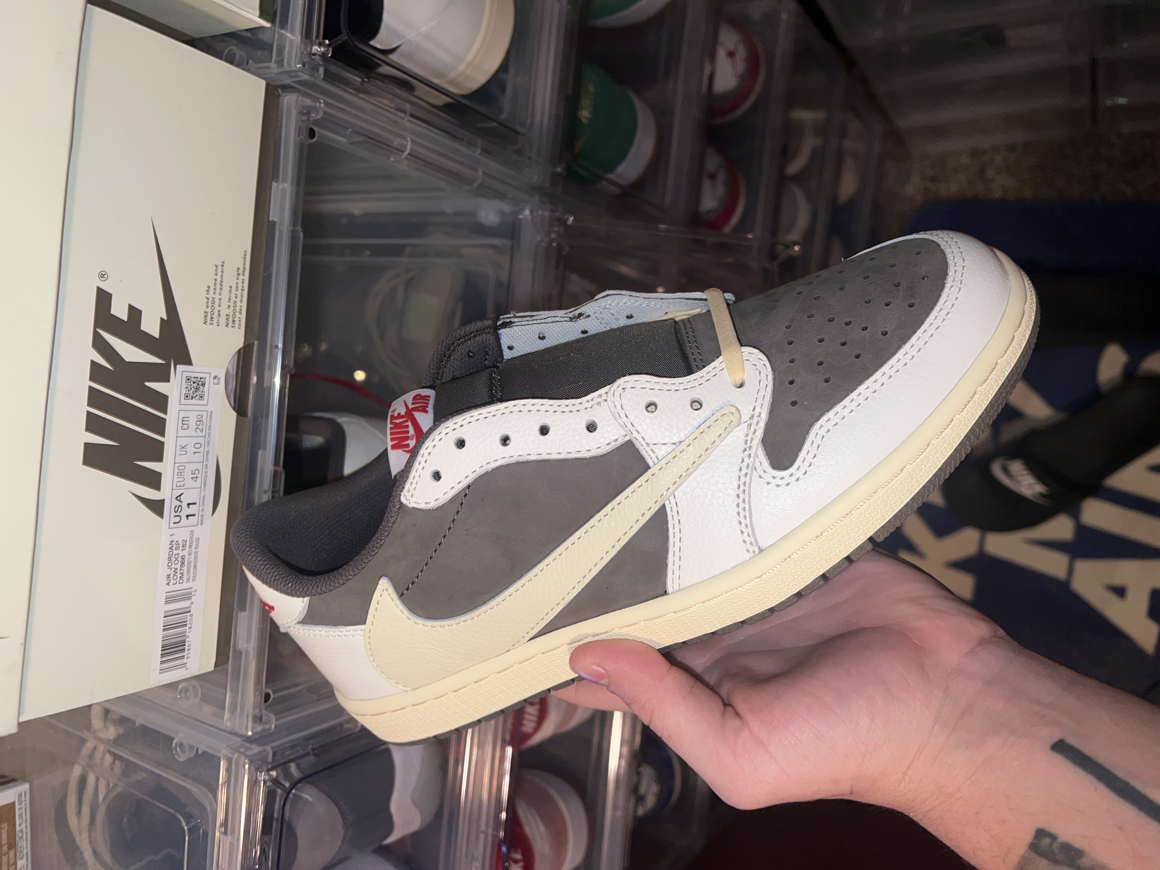  Pkgod Air Jordan 1 Retro Low OG SP Travis Scott Reverse Mocha   review Brahiel