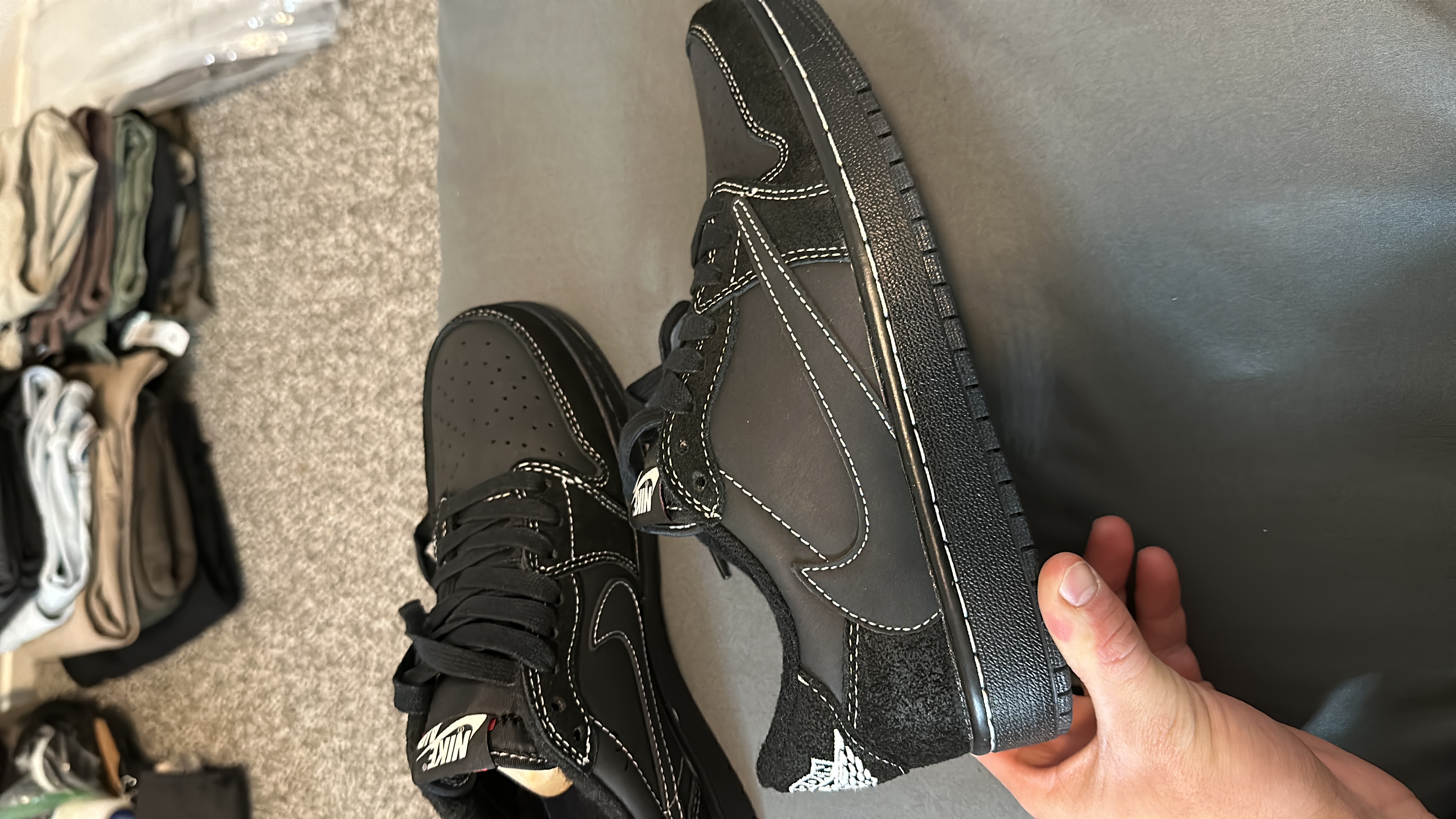 AJ1 Low OG SP Travis Scott Black Phantom review Bautista Diubertti