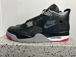 Pkgod Air Jordan 4 Retro Bred Reimagined   review Jordan 4 