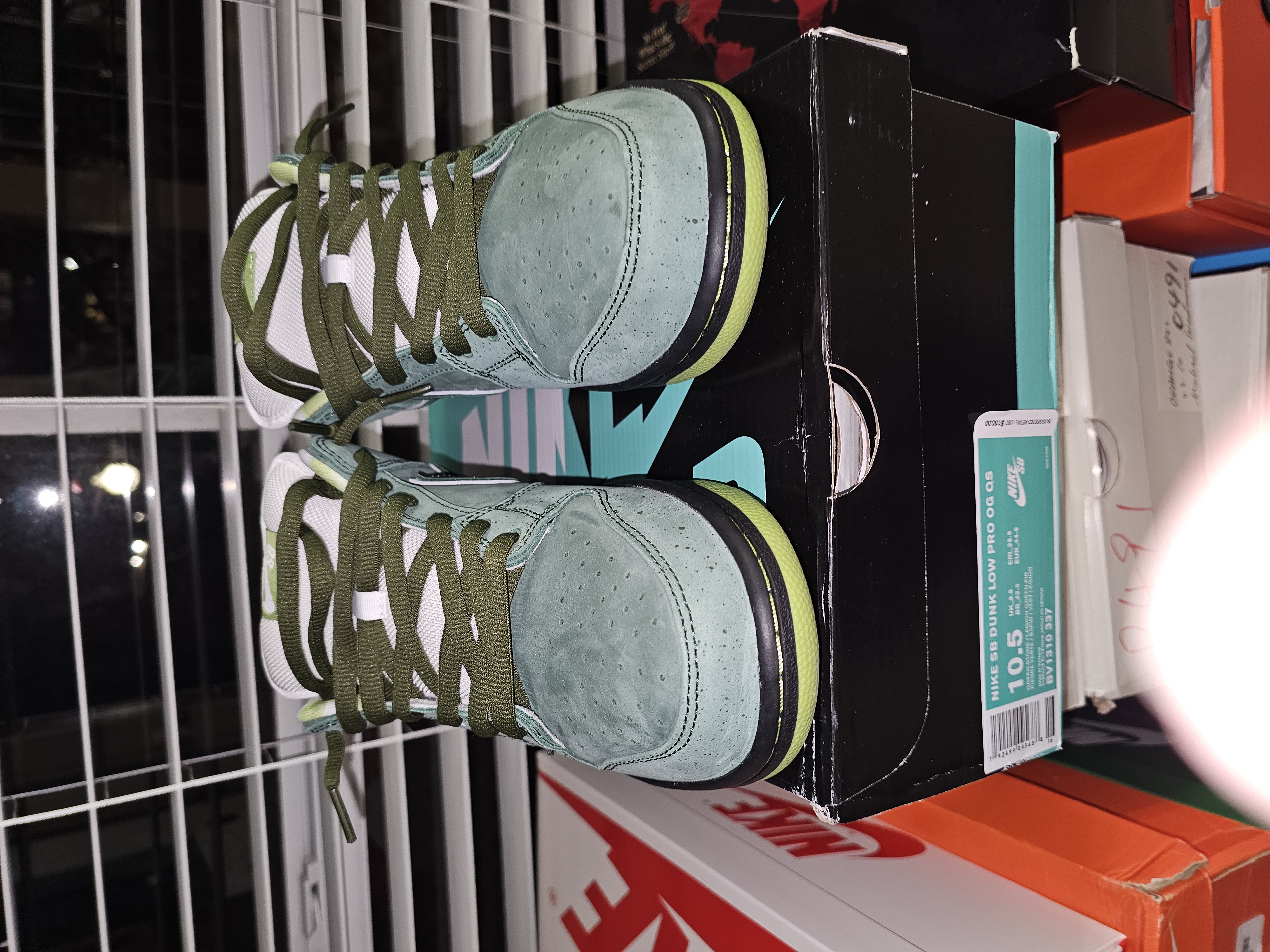  OG Sneakers & Nike SB Dunk Low Concepts Green Lobster  BV1310-337 review Michael Friedman 04