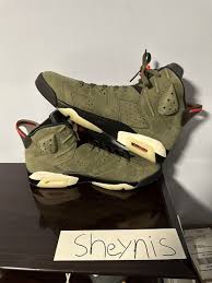 Pkgod Air Jordan 6 Retro Travis Scott Medium Olive review Hugo Rojas
