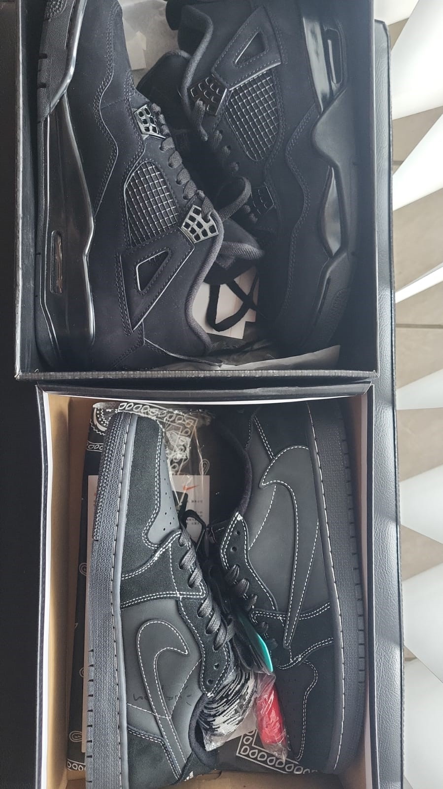  Pkgod Air Jordan 4 Retro Black Cat   review M 01