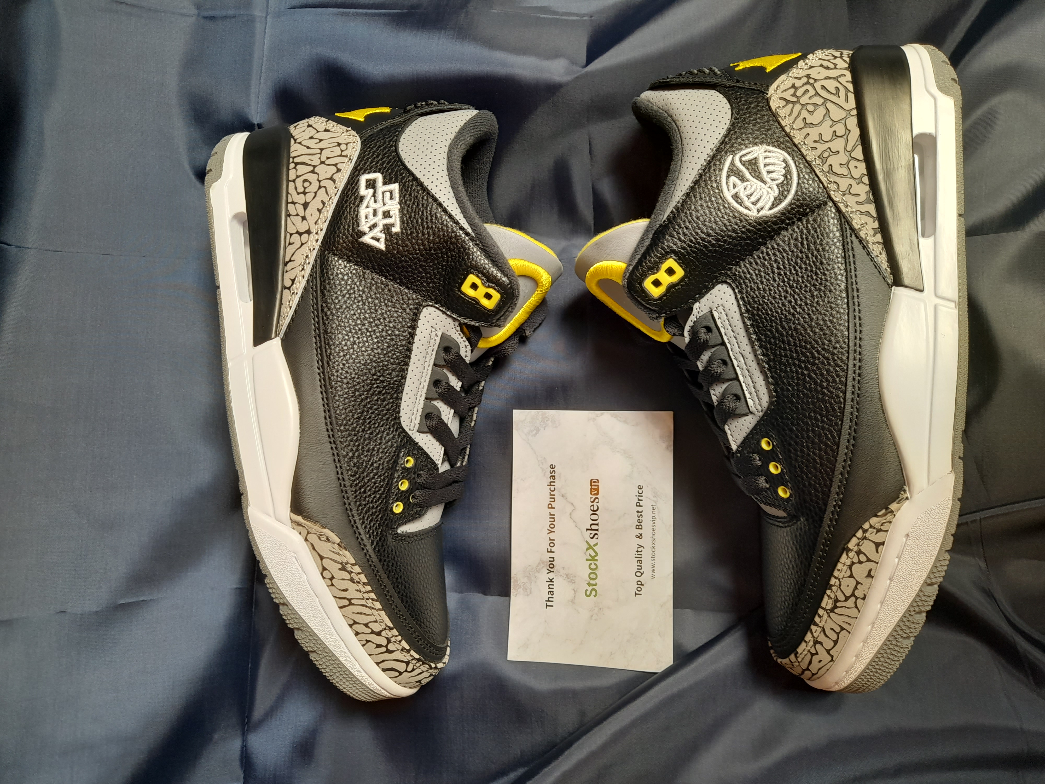    Pkgod Air Jordan 3 Retro Oregon Ducks Pit Crew H011-MNJDLS 594 282232 review Jim 01