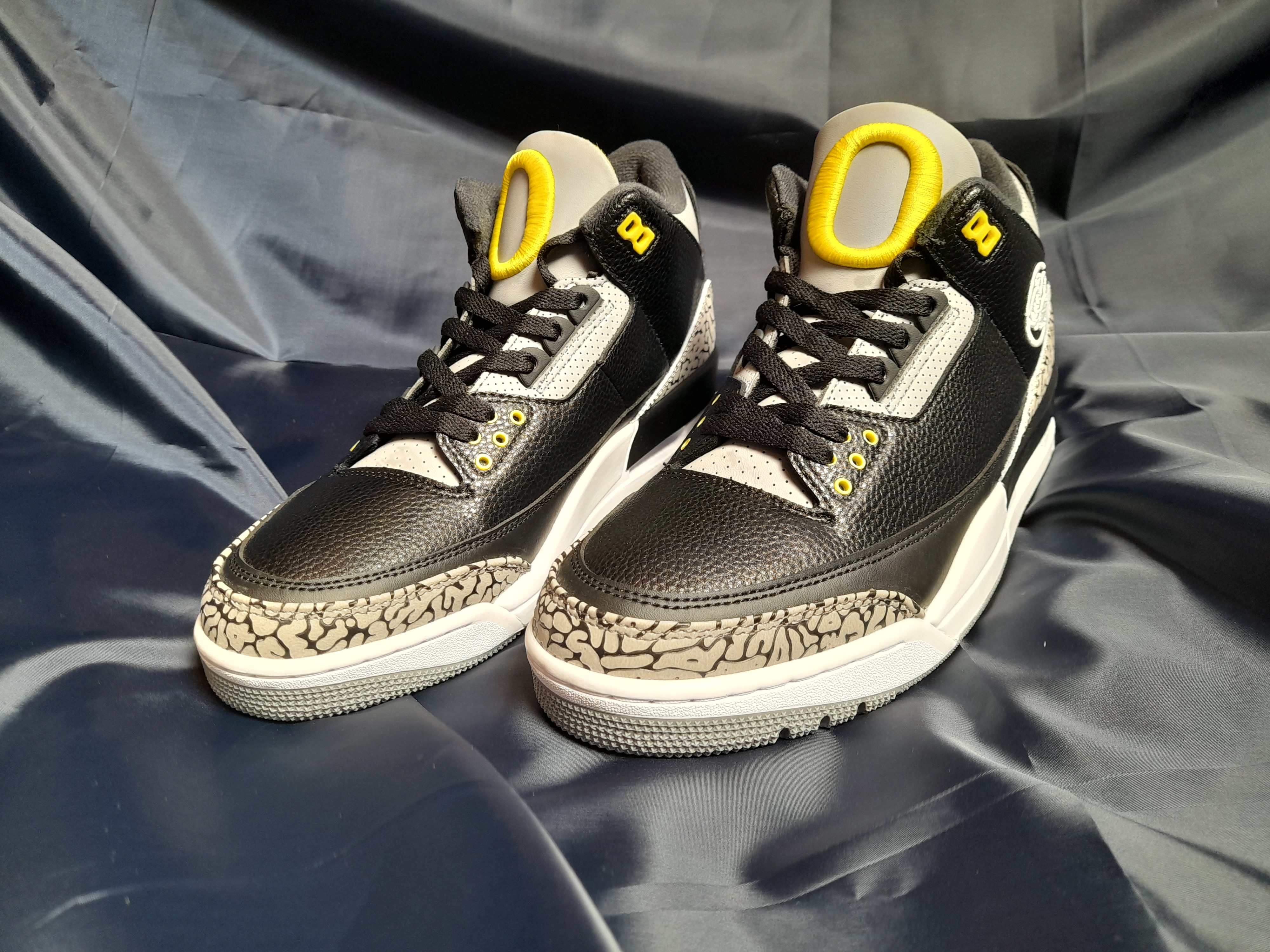    Pkgod Air Jordan 3 Retro Oregon Ducks Pit Crew H011-MNJDLS 594 282232 review Jim 02
