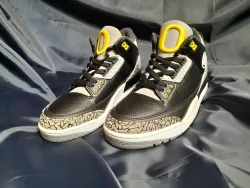 Pkgod Air Jordan 3 Retro Oregon Ducks Pit Crew H011-MNJDLS 594 282232 review Jim 02