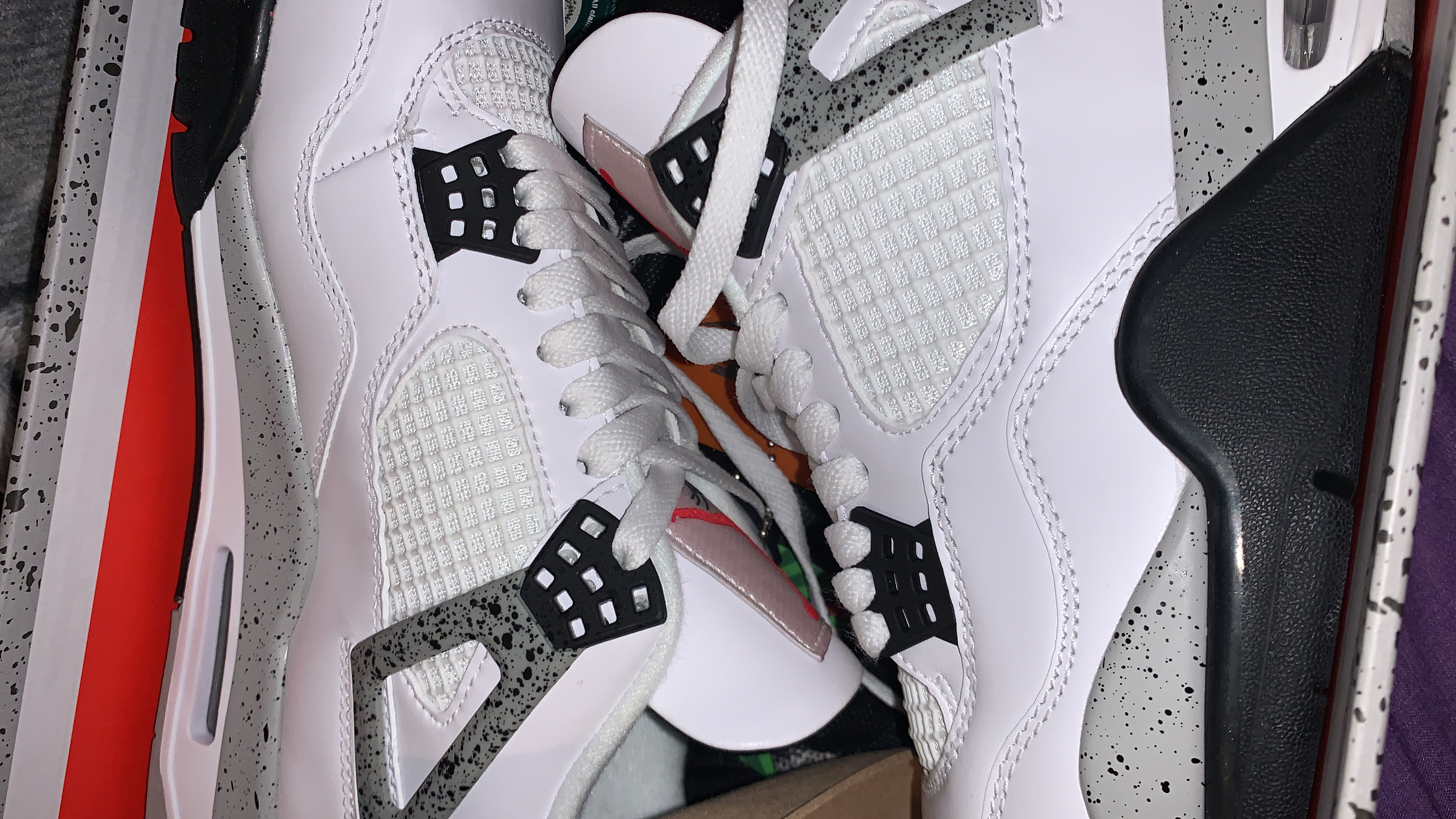 Pkgod Air Jordan 4 Retro White Cement review Alfonso 01