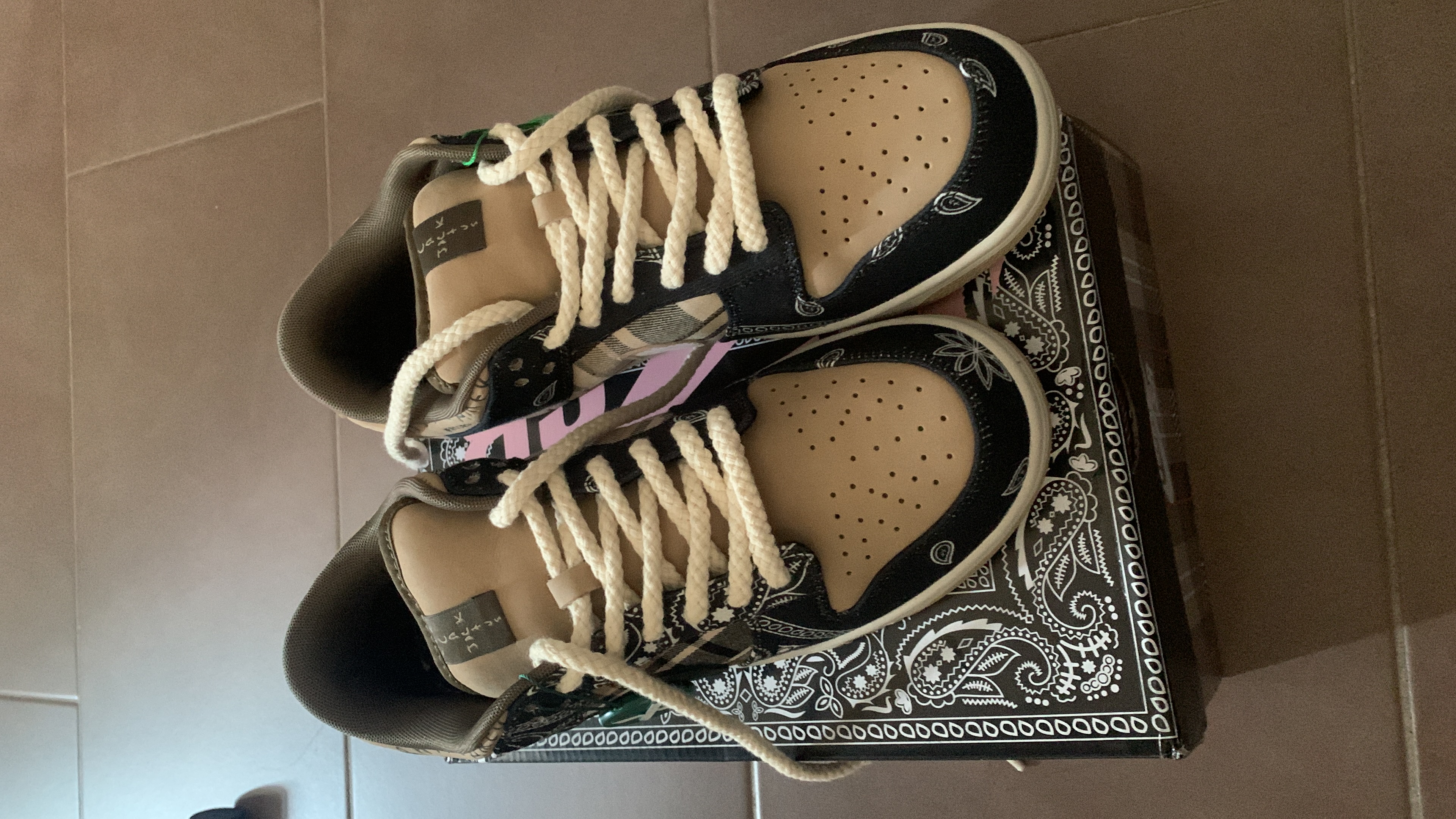  Pkgod Nike SB Dunk Low Travis Scott (Special Box) review Viktoria