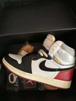 Pkgod Air Jordan 1 Retro High Union Los Angeles Black Toe   review andrew R