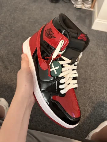 Air Jordan 1 Retro High OG Patent Bred $79.9 review Will