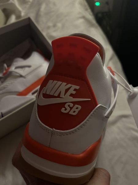 XP Factory Sneakers & Air Jordan 4 White Orange DR5415-108 review CHAD COLLINS 06