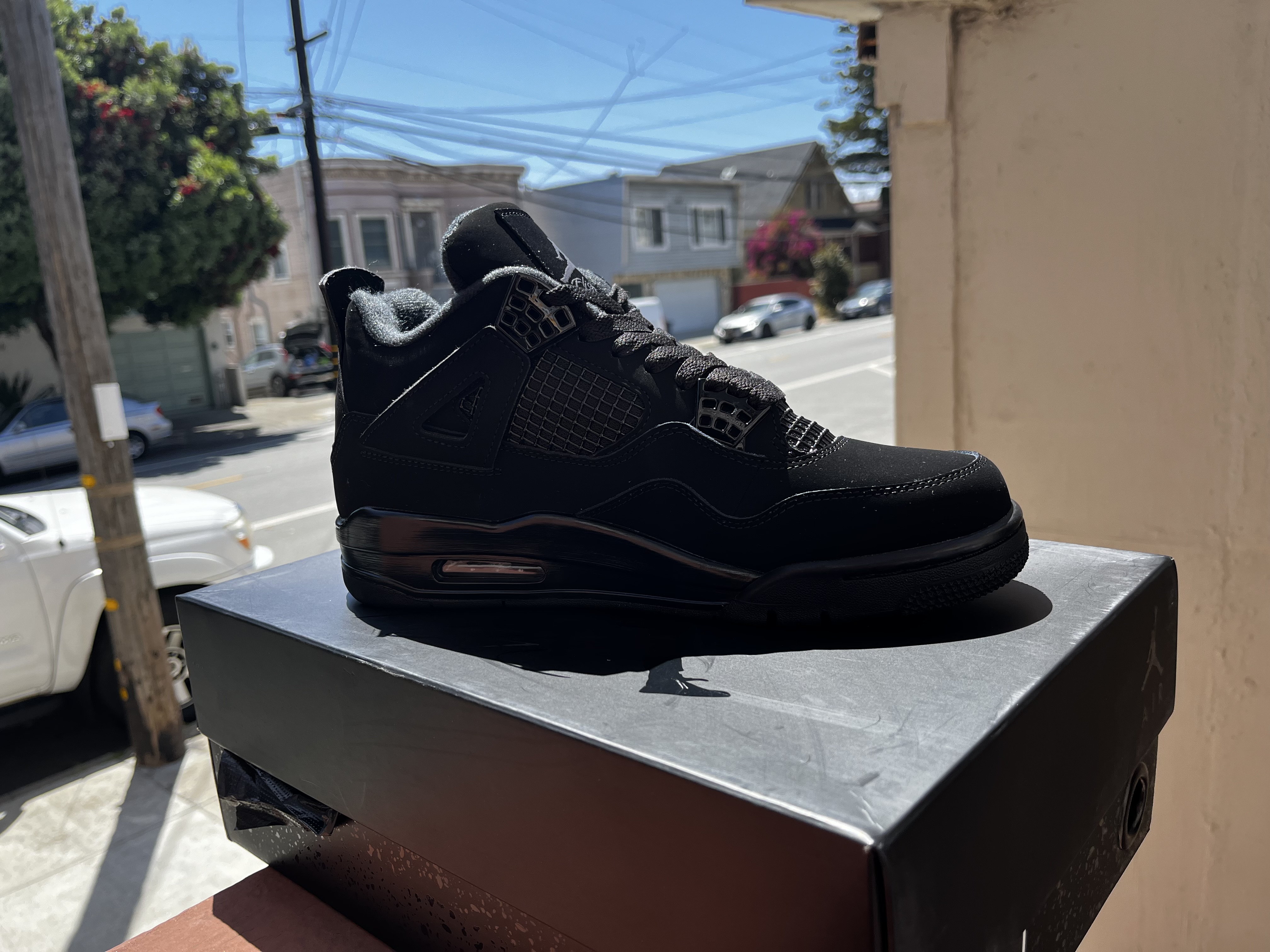  Pkgod Air Jordan 4 Retro Black Cat   review Ovidio 05