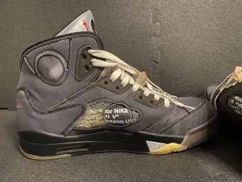Pkgod Air Jordan 5 Retro Off-White Black review Matthias 03