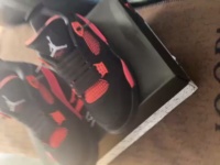  Pkgod Air Jordan 4 “Red Thunder”   review Enis saiti 01