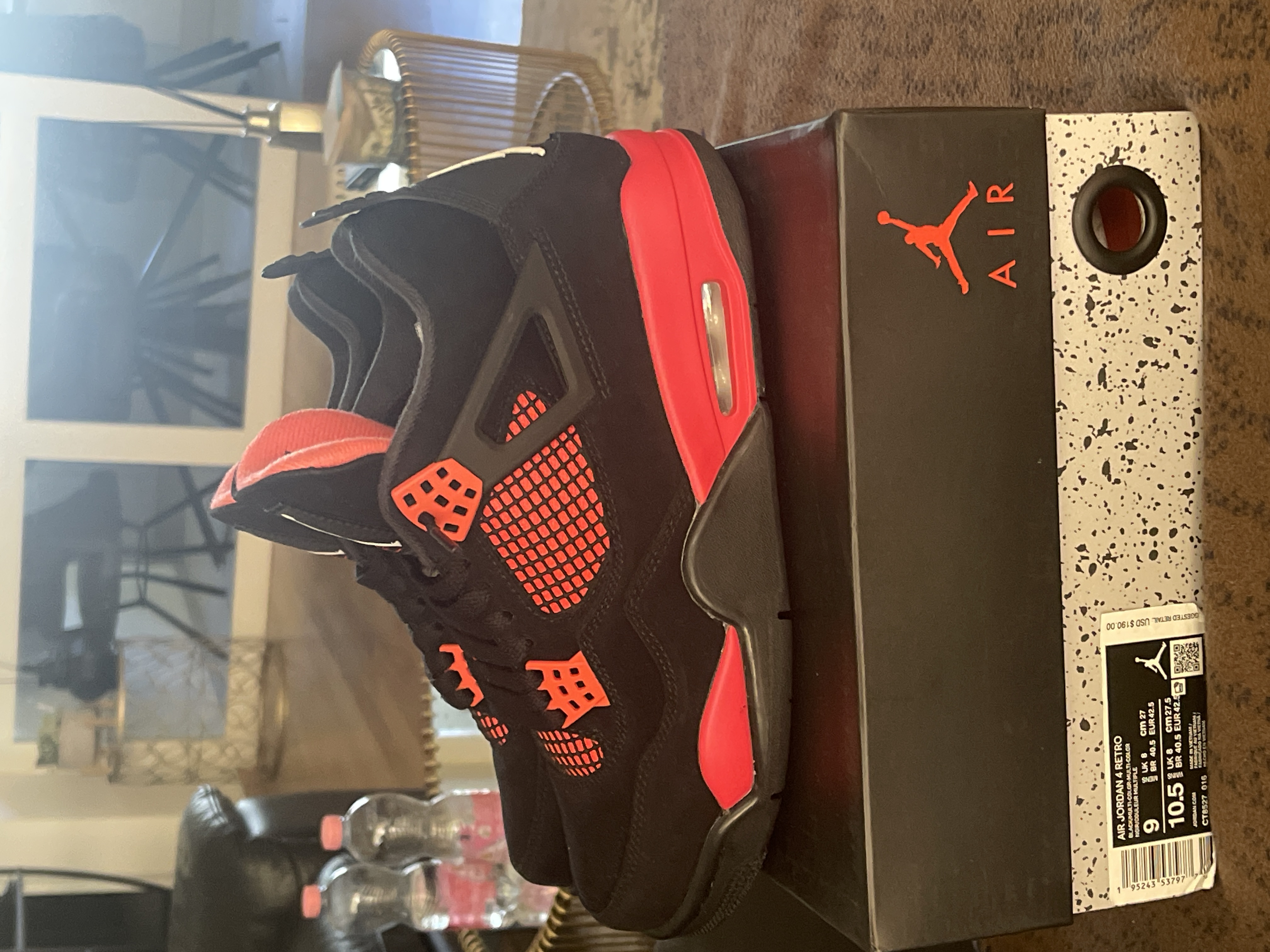  Pkgod Air Jordan 4 “Red Thunder”   review Enis saiti 05