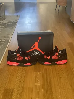  Pkgod Air Jordan 4 “Red Thunder”   review Enis saiti 06