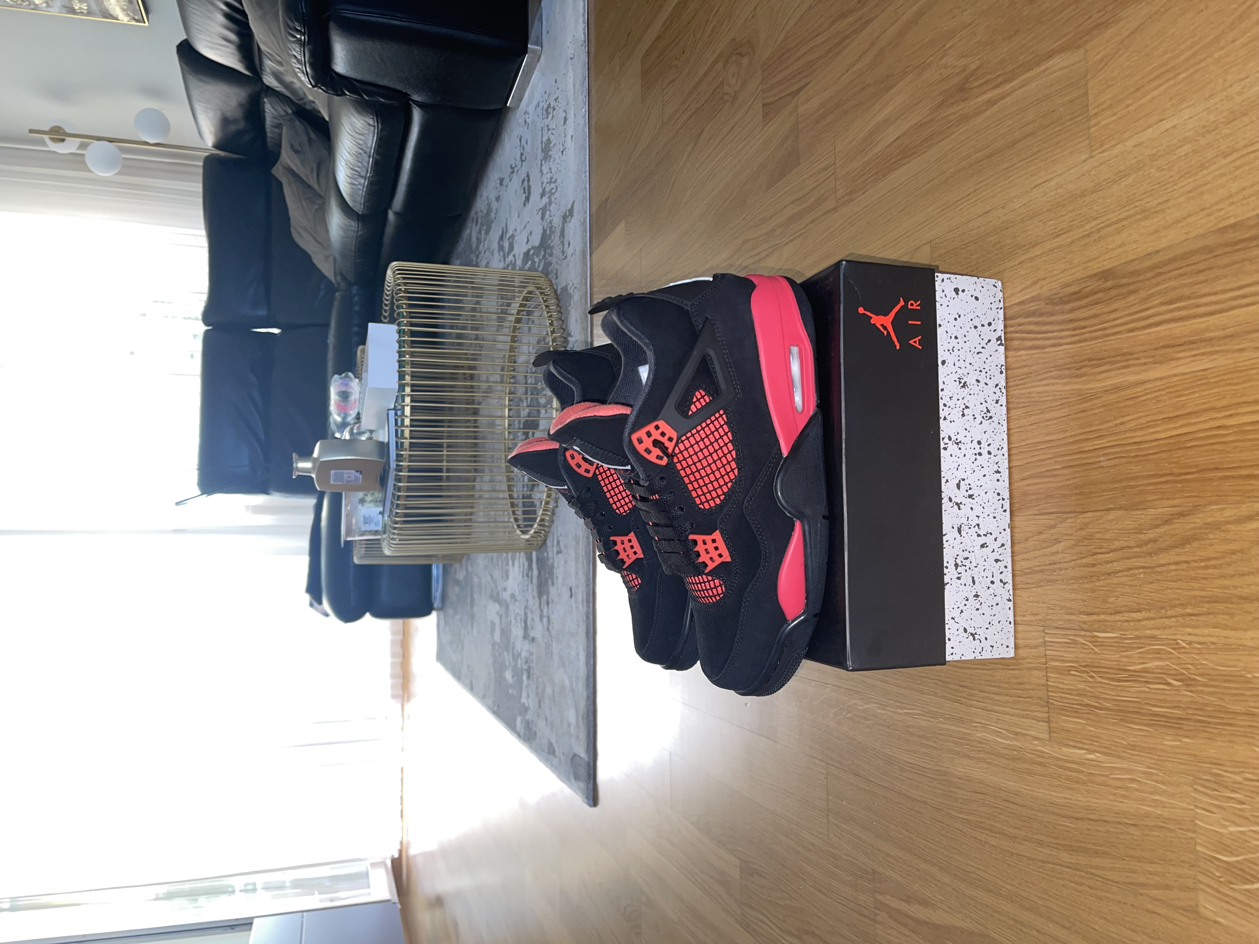  Pkgod Air Jordan 4 “Red Thunder”   review Enis saiti 02