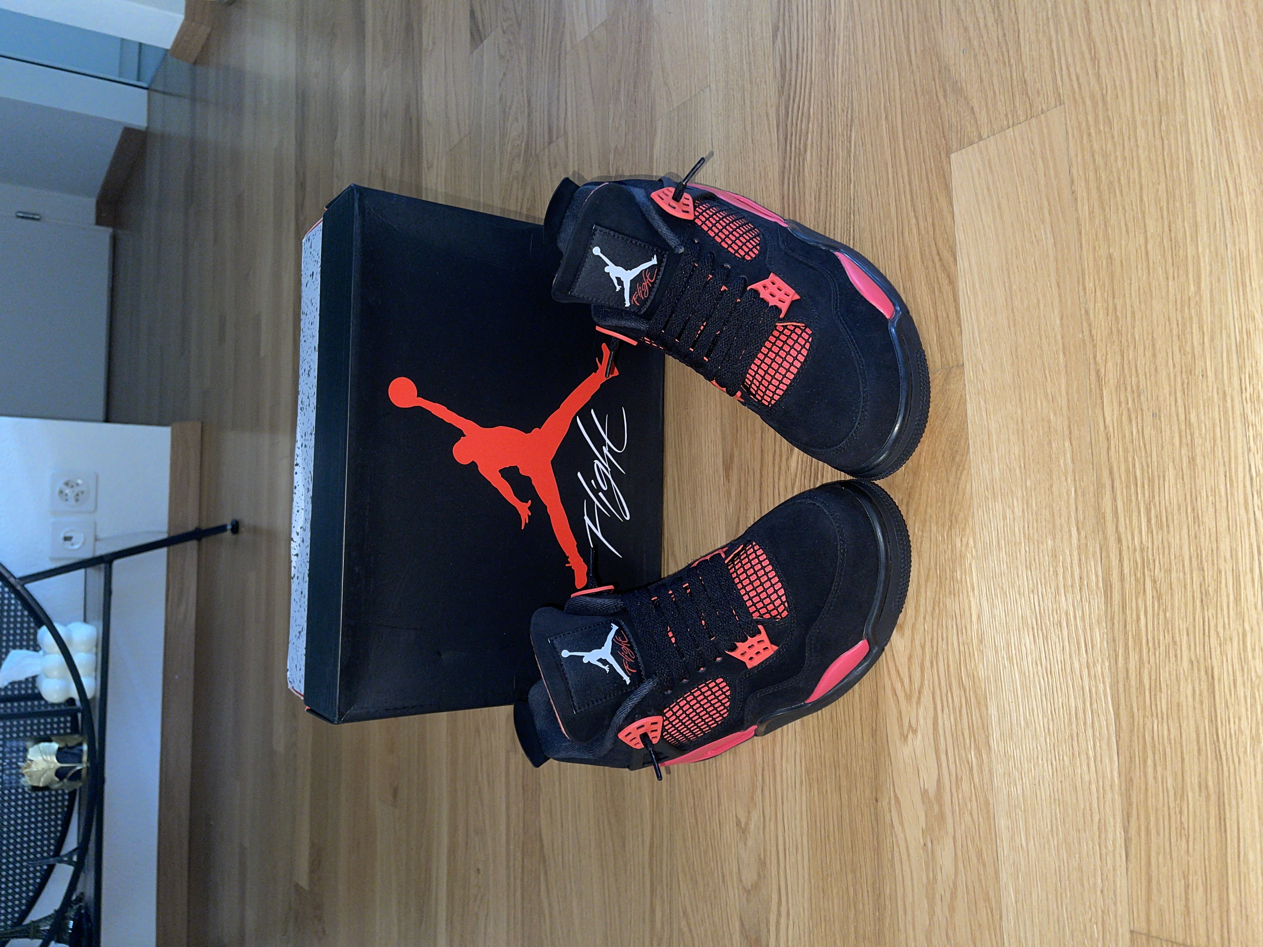  Pkgod Air Jordan 4 “Red Thunder”   review Enis saiti 05