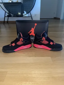  Pkgod Air Jordan 4 “Red Thunder”   review Enis saiti 06