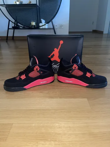 Pkgod Air Jordan 4 “Red Thunder”   review Enis saiti 06