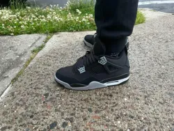Air Jordan 4 Retro SE Black Canvas $79.9 review Review Day off  02
