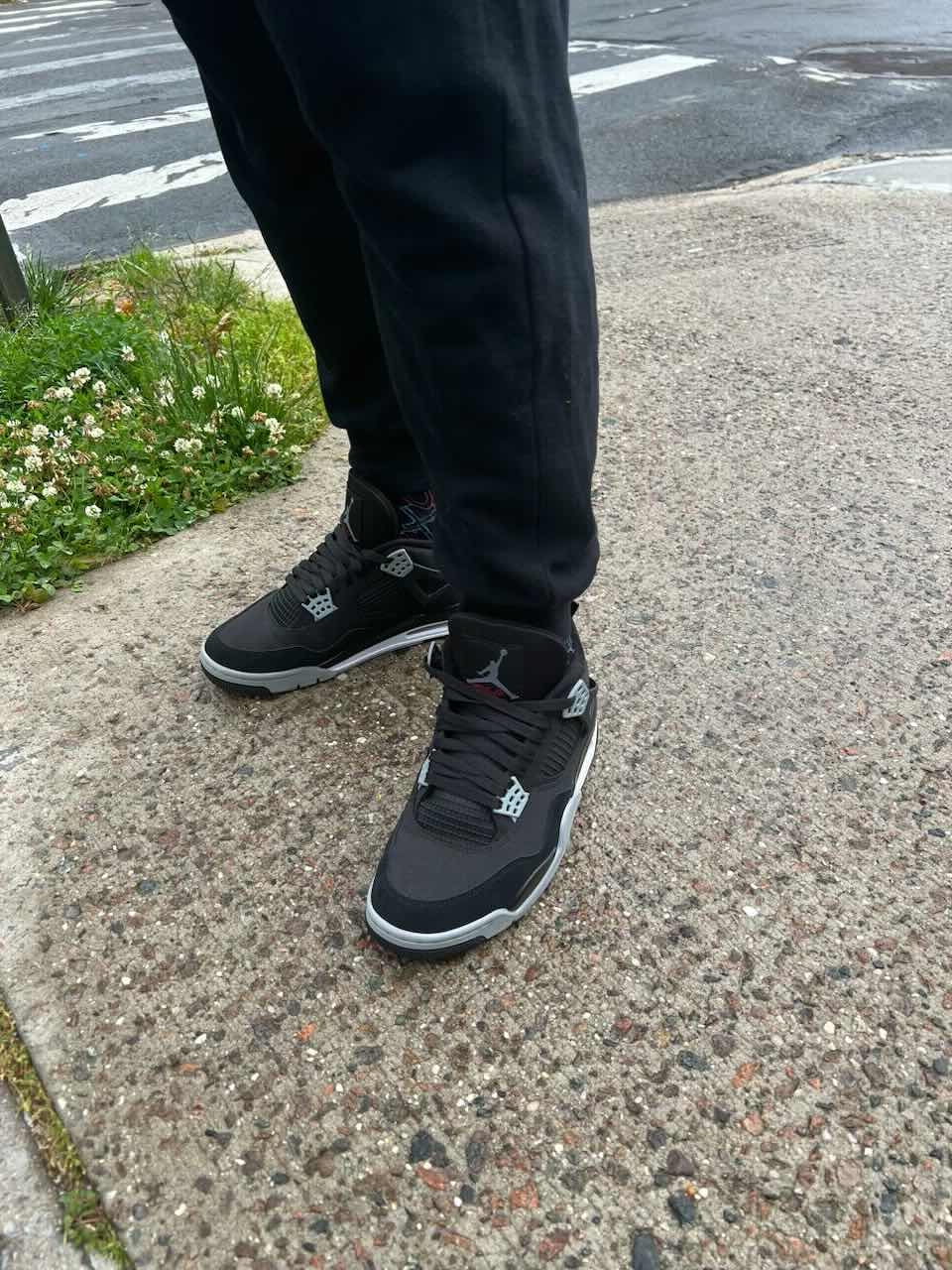 Air Jordan 4 Retro SE Black Canvas $79.9 review Jordan 4 01