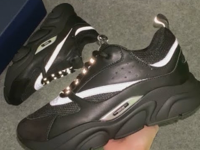 Dior B22 Black Silver review H***898