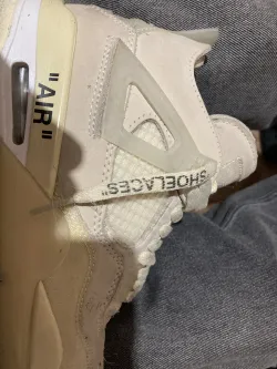  Pkgod  Air Jordan 4 Retro Off-White Sail   review ElOsito