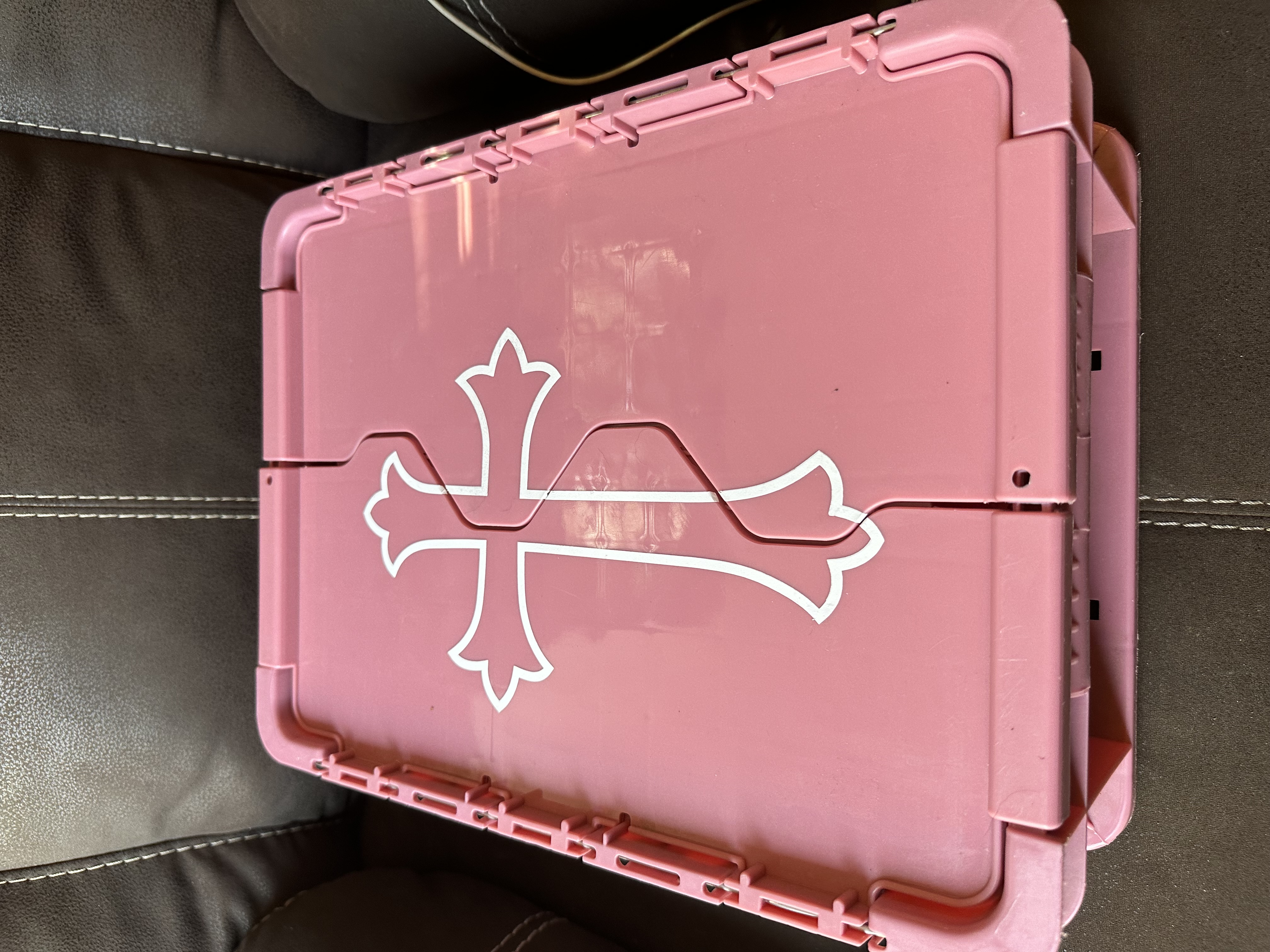    Pkgod Nike Air Force 1 x Chrome Hearts Pink review 0