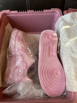 Pkgod Nike Air Force 1 x Chrome Hearts Pink review Papiichulo727 03