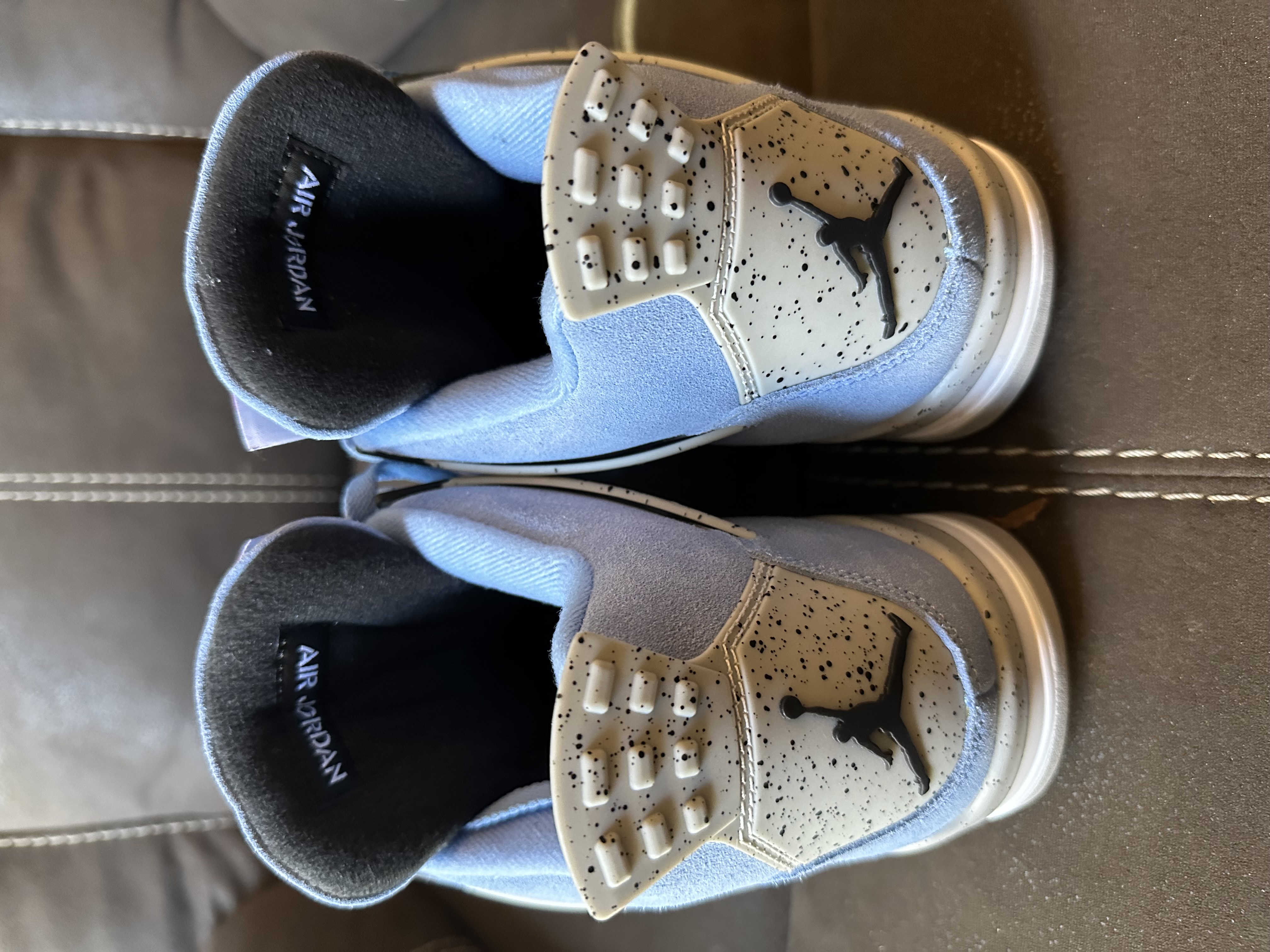  Pkgod Air Jordan 4 Retro University Blue   review Papiichulo727 01