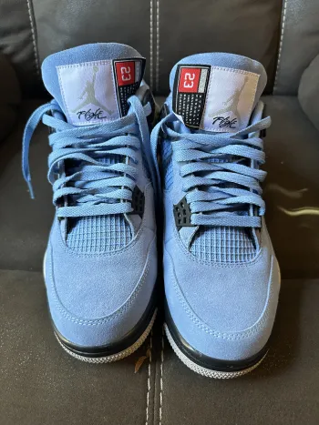  Pkgod Air Jordan 4 Retro University Blue   review Papiichulo727 02
