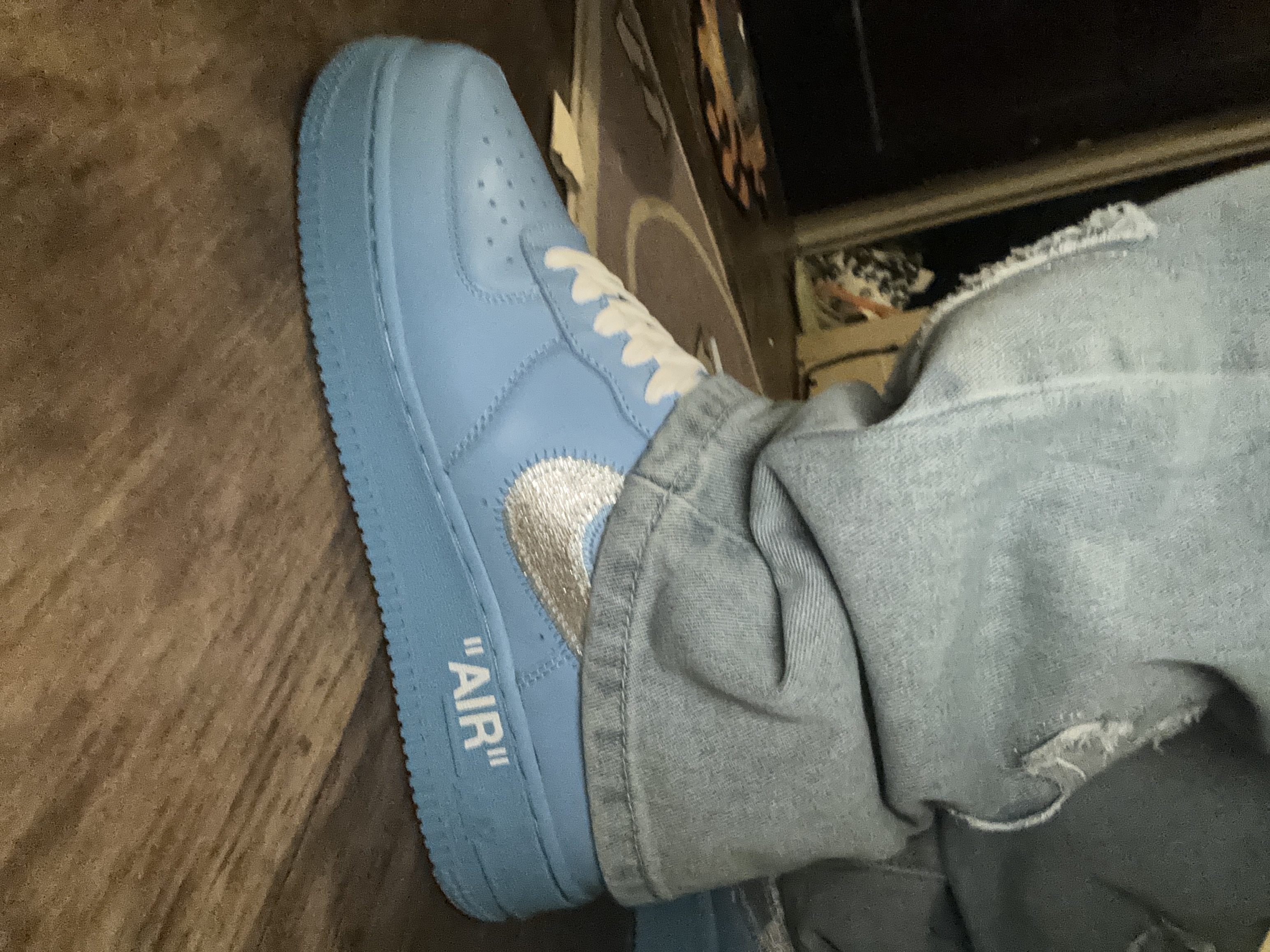 OWF Batch Sneaker & Nike Air Force 1 Low Off-White MCA University Blue CI1173-400 review Roland 03