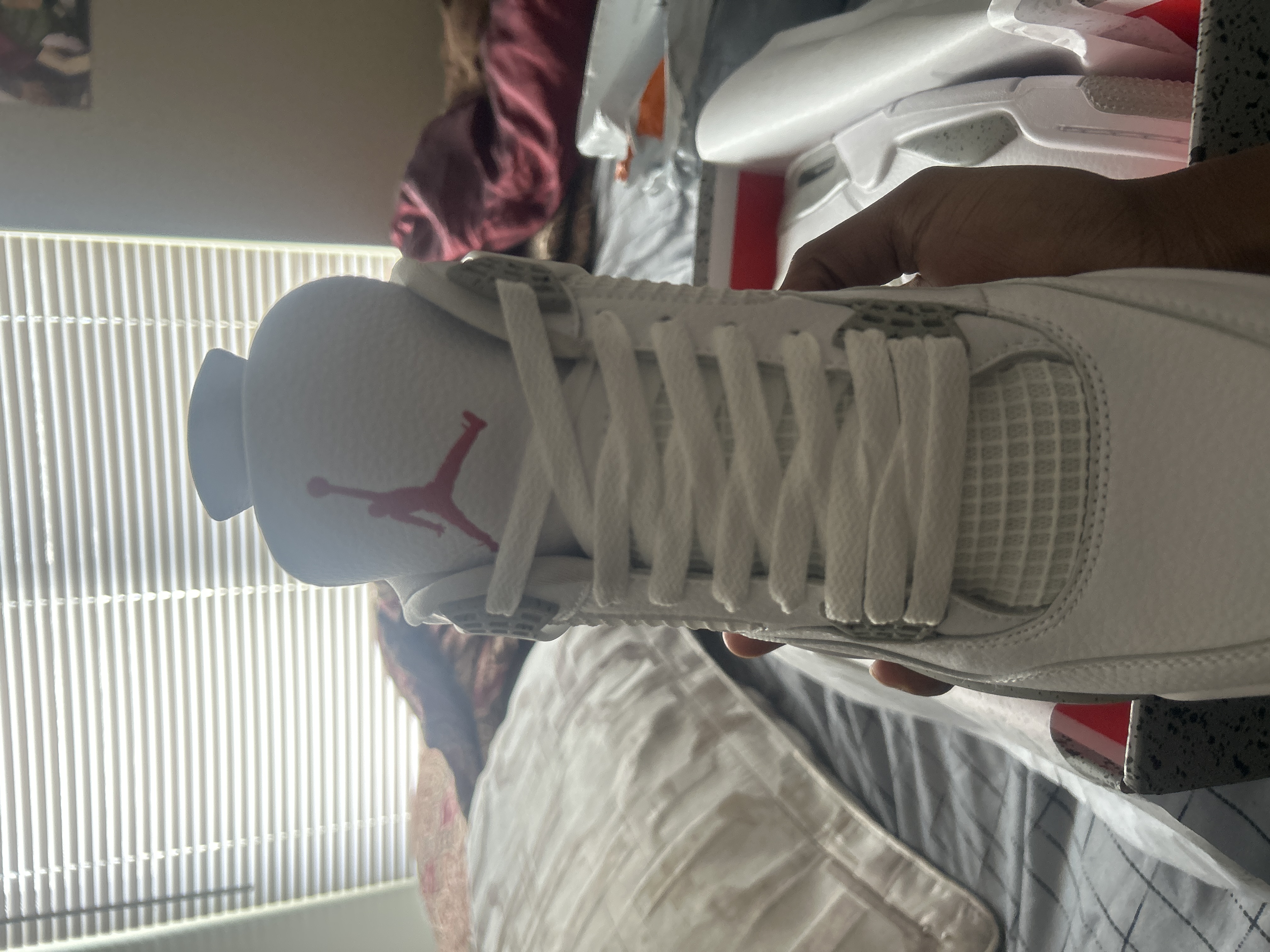  Pkgod Air Jordan 4 Retro White Oreo (2021)   review Donte Cummings 02