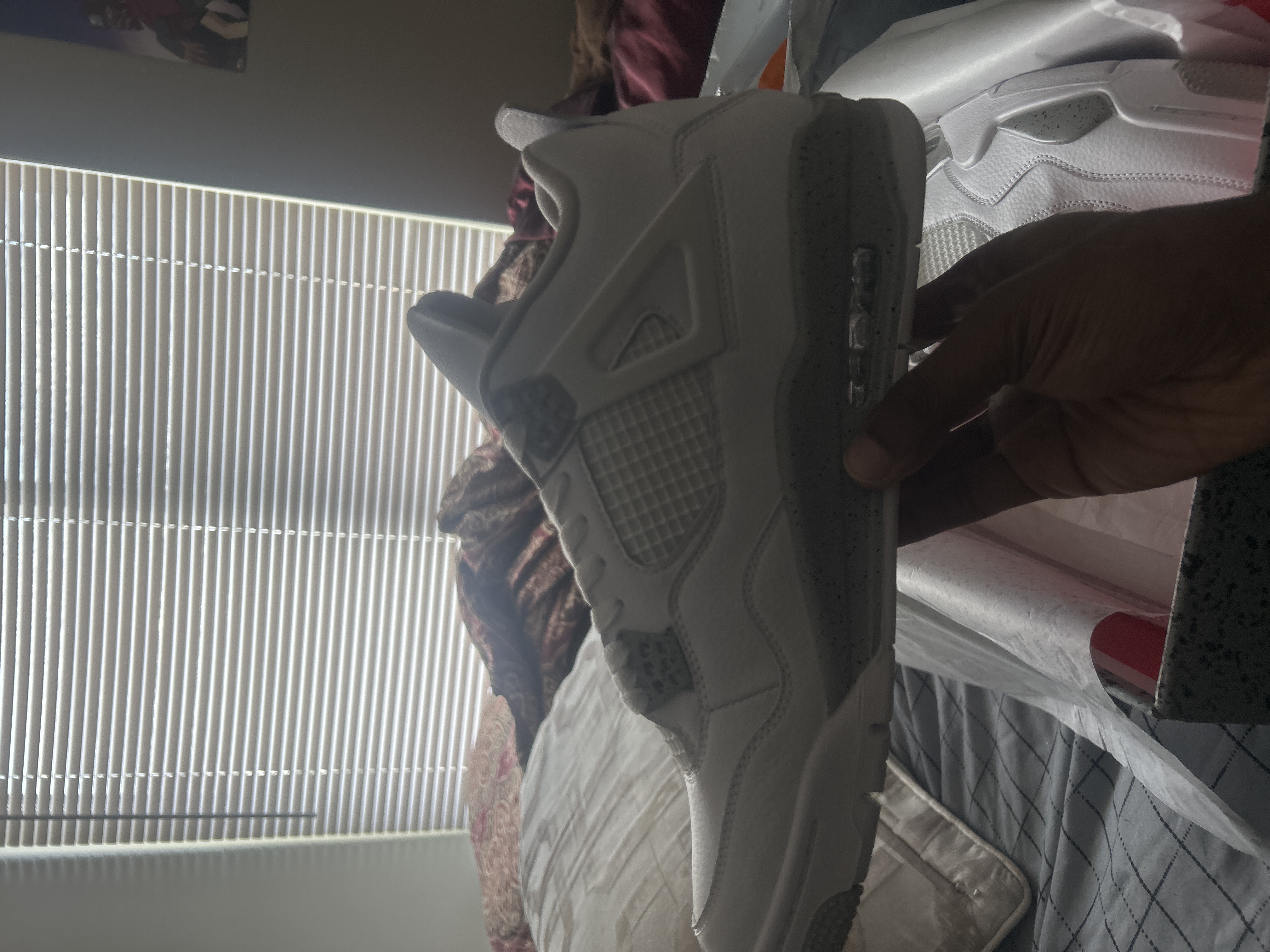  Pkgod Air Jordan 4 Retro White Oreo (2021)   review Donte Cummings 03